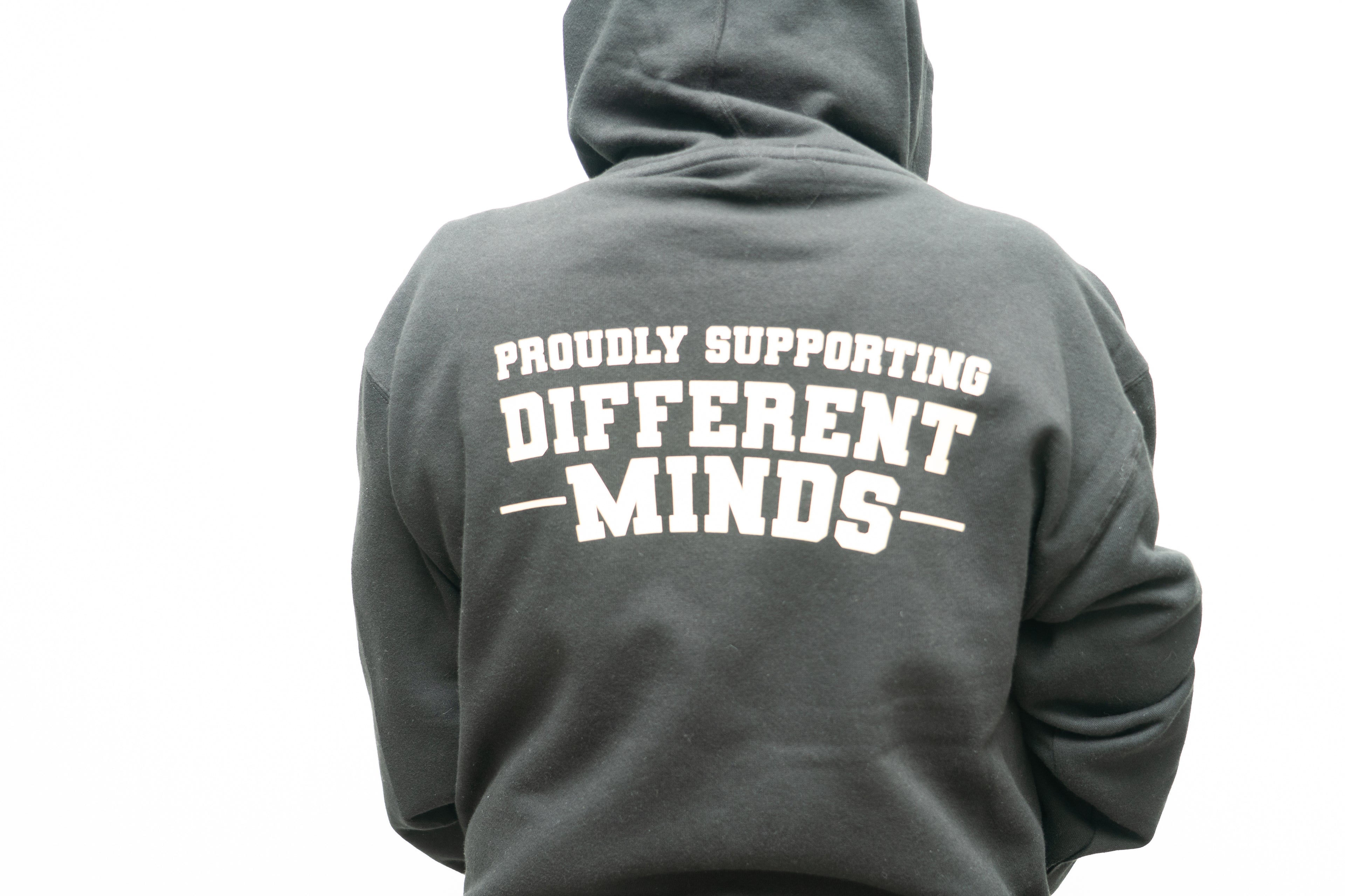 Proudly Supporting Different Minds Zip Hoodie