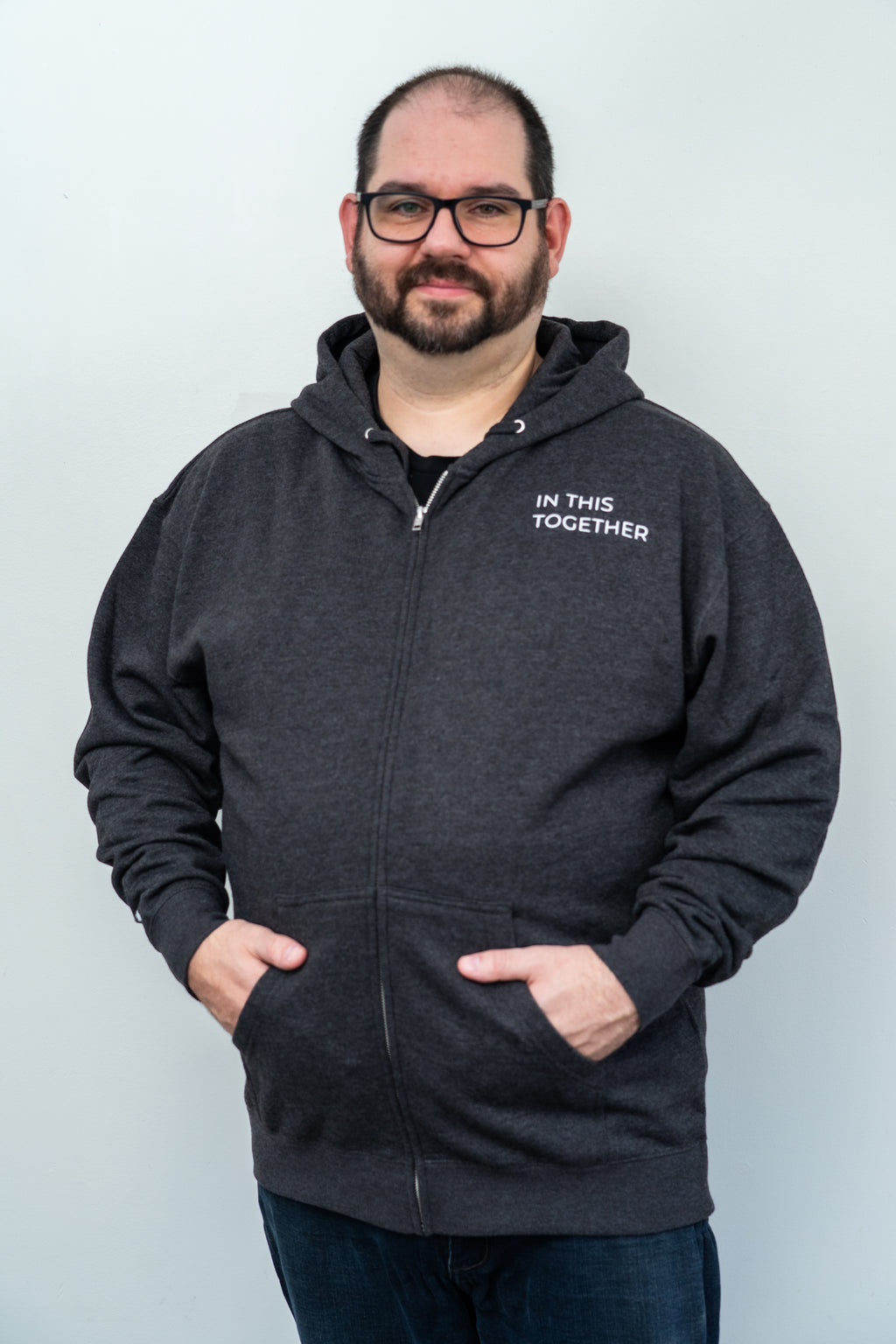 Autism Family "Built Different" Zip  Hoodie