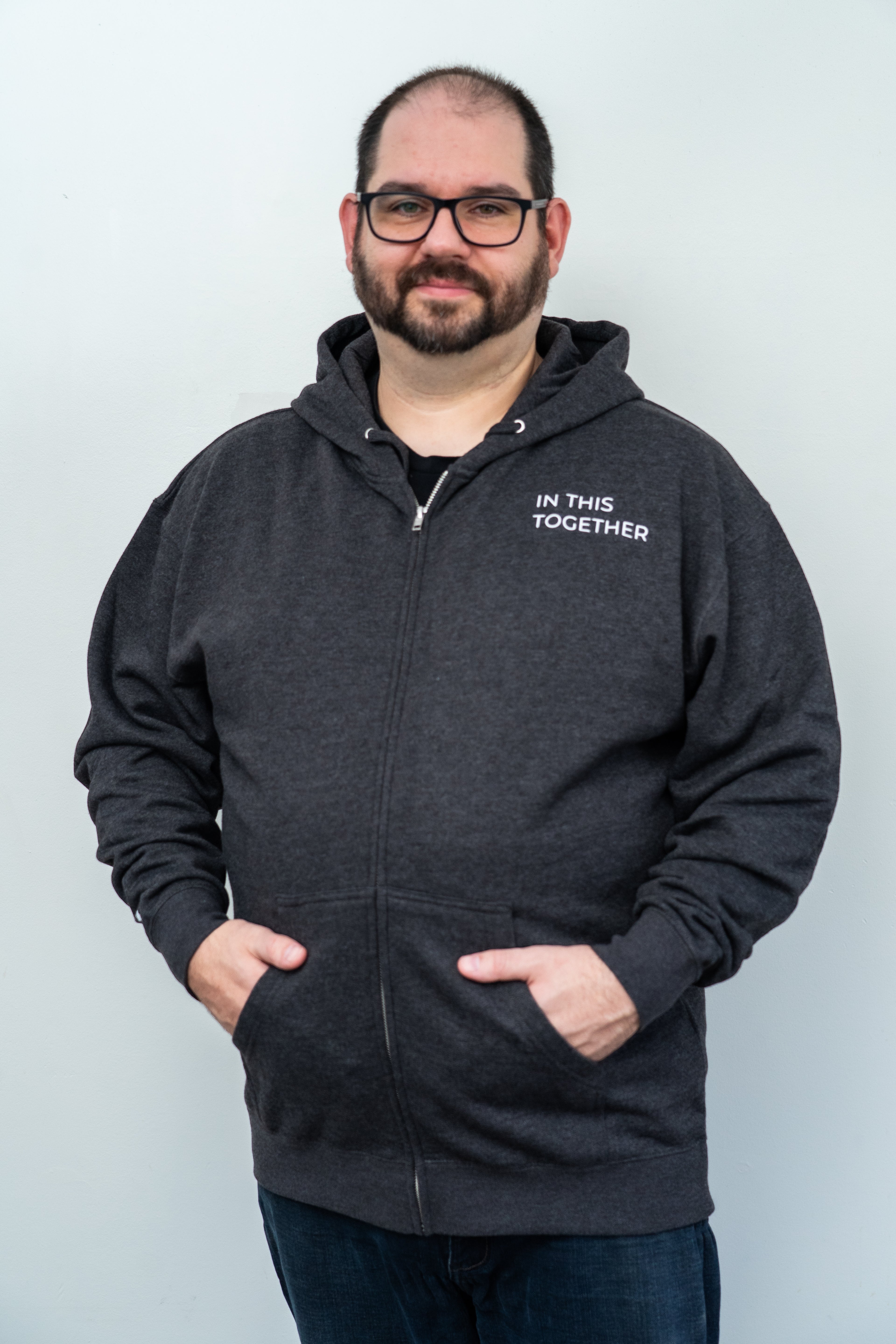 Autism Family "Built Different" Zip  Hoodie