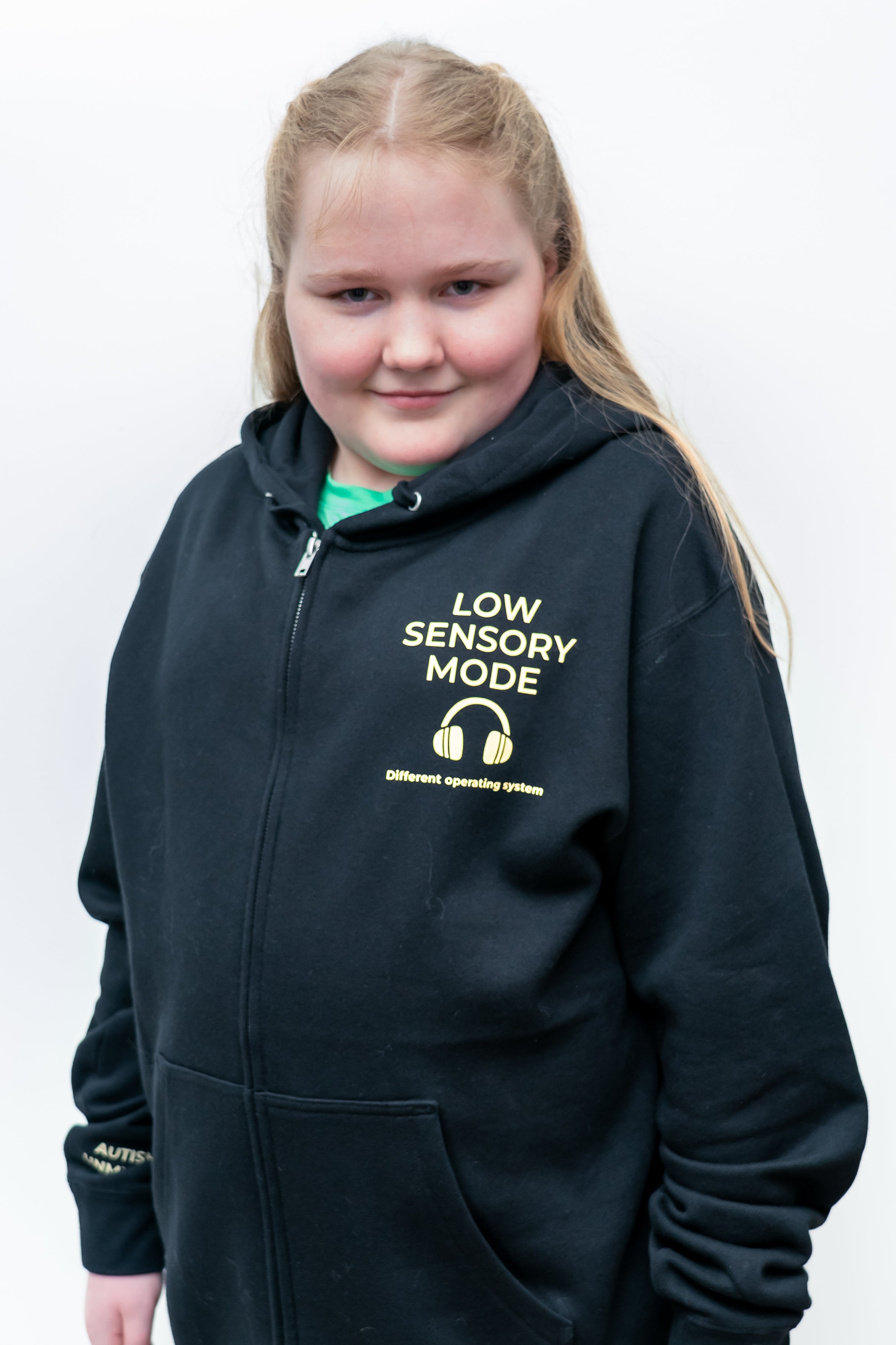 Low Sensory Mode Zip Hoodie