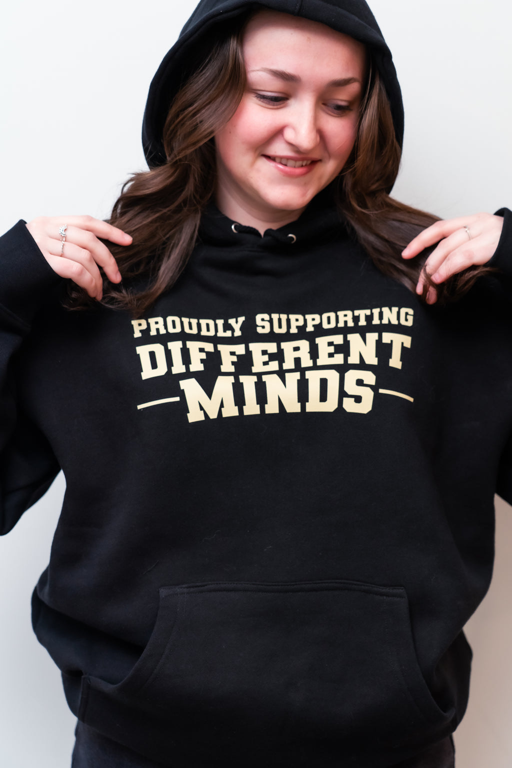 Proudly Supporting Different Minds Hoodie