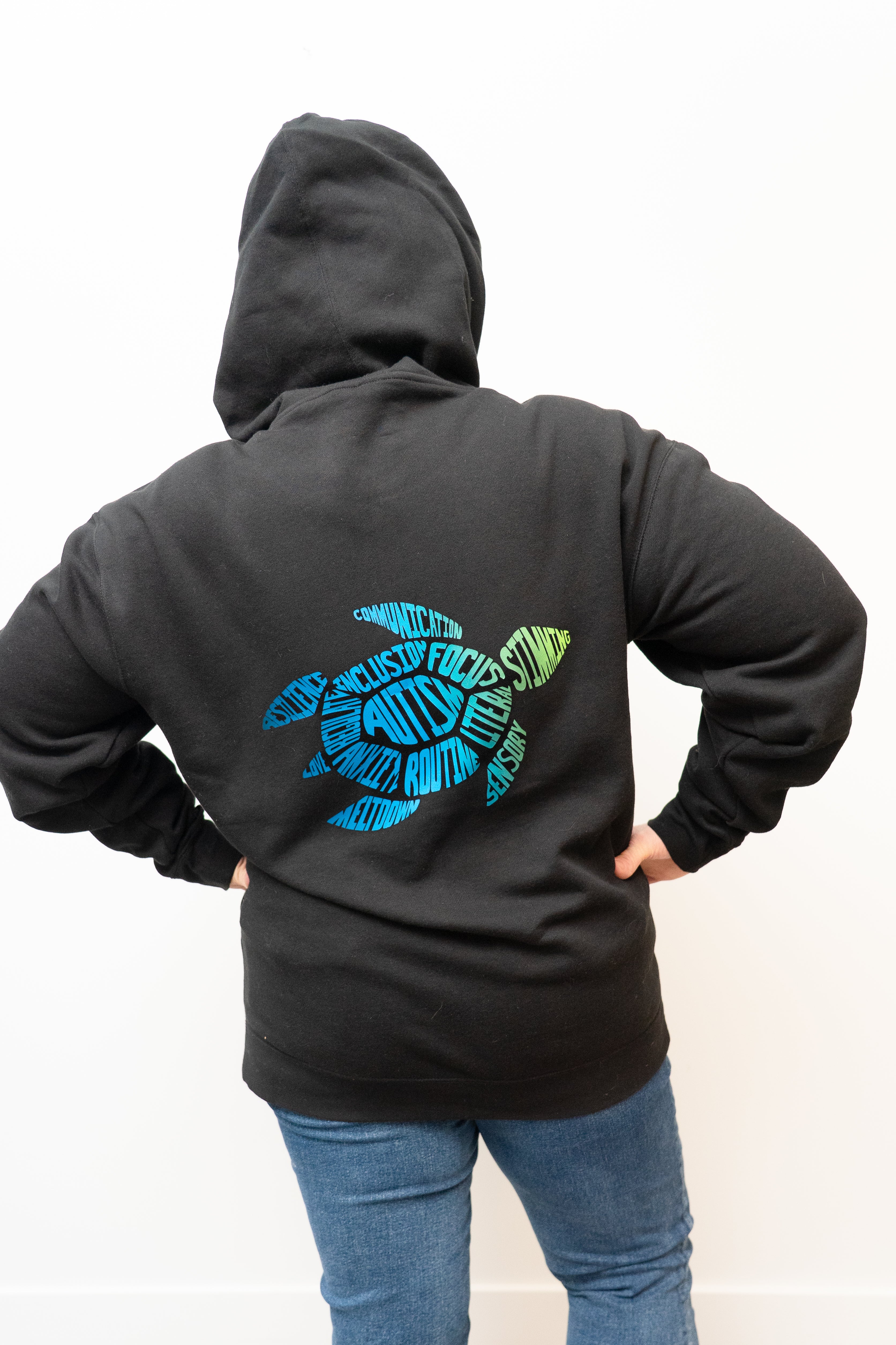 Respect The Pace Turtle Zip Hoodie