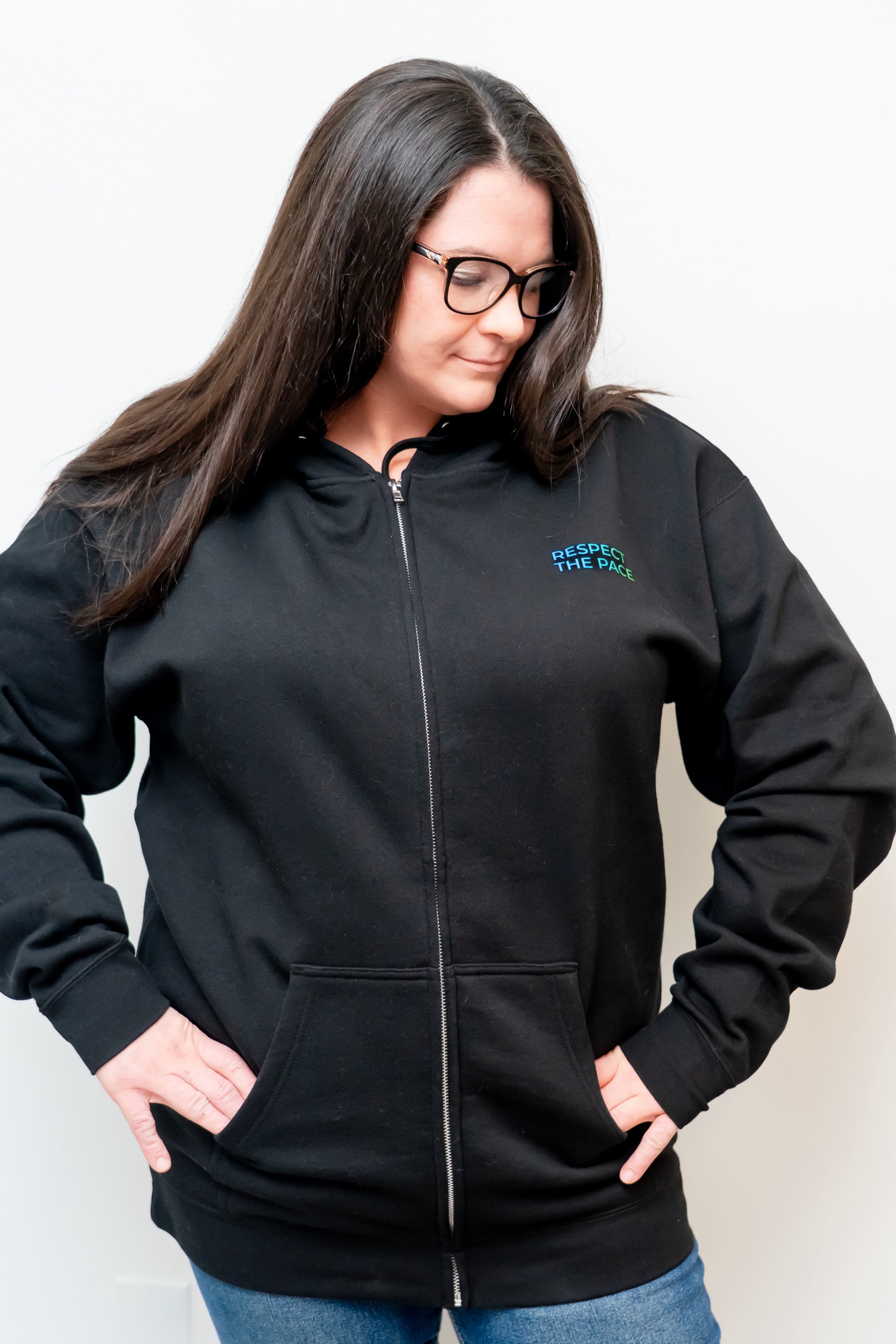 Respect The Pace Turtle Zip Hoodie